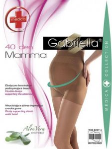 Rajstopy ciążowe grube MAMMA 40