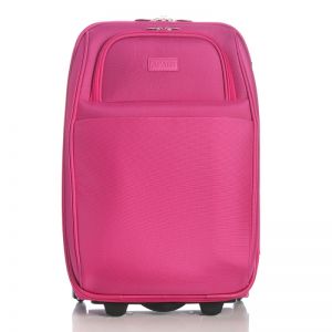 Elegancka walizka podróżna Apart - wysoka jakość - Pink2