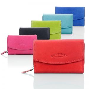 Skórzany portfel damski Bag Street w 6 rewelacyjnych kolorach - 5472