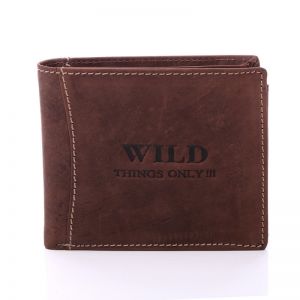 Rasowy portfel męski Wild things Only !!! 2XSIM - mocna skóra - 5460