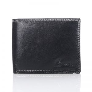 Elegancki portfel męski Vieenza w pudełku na prezent - FS-091