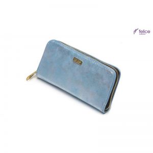 Elegant Women\'s wallet P03 blue dubai